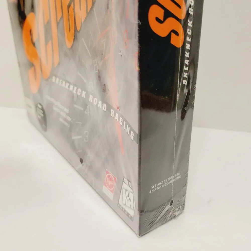 Screamer Breakneck Road Racing (PC, 1995) Box Is Damaged